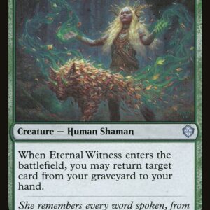 Starter Commander Decks - 181 - Eternal Witness - Uncommon - G - Non-foil (Front)