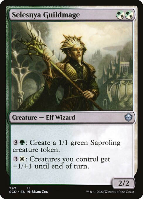 Starter Commander Decks - 242 - Selesnya Guildmage - Uncommon - WG - Non-foil (Front)