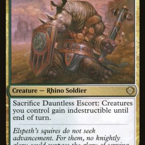 Starter Commander Decks - 223 - Dauntless Escort - Rare - WG - Non-foil (Front)