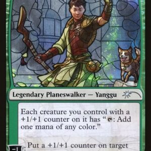 Secret Lair Drop - 517 - Jiang Yanggu, Wildcrafter - Uncommon - G - Foil - Promo (Front)