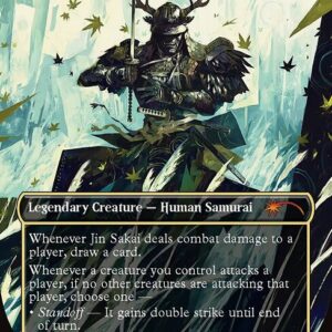 Secret Lair Drop - 2226 - Jin Sakai, Ghost of Tsushima - Mythic - Multi - Non-foil - Promo (Front)
