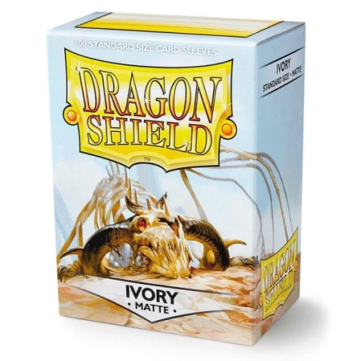 Dragon Shield Standard Sleeves - Matte Ivory