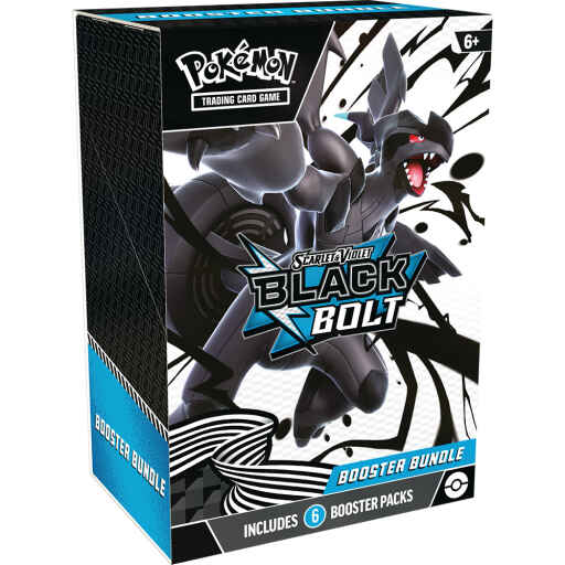 [Rip & Ship Exclusive] Pokemon Black Bolt Booster Bundle (6-pack)