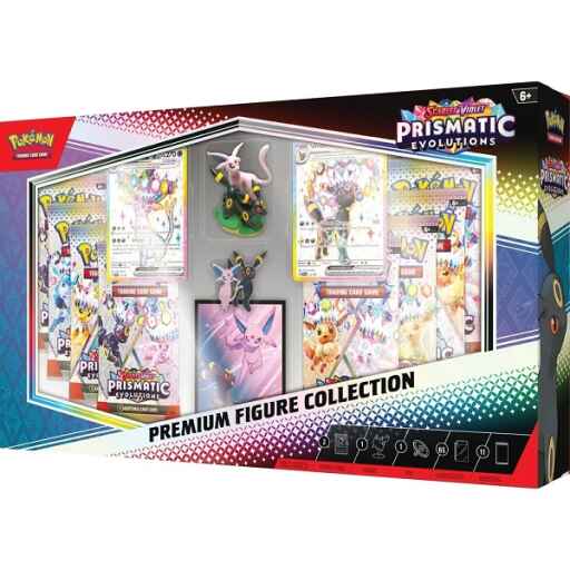Pokemon Prismatic Evolutions Premium Figure Collection