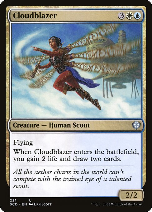 Starter Commander Decks - 221 - Cloudblazer - Uncommon - WU - Non-foil (Front)