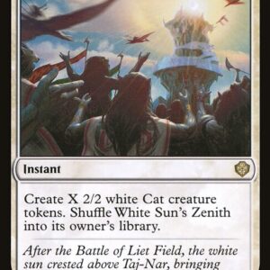Starter Commander Decks - 41 - White Sun's Zenith - Rare - W - Non-foil (Front)