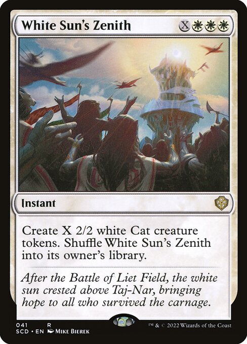 Starter Commander Decks - 41 - White Sun's Zenith - Rare - W - Non-foil (Front)