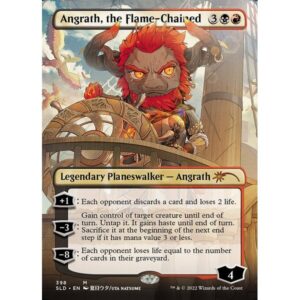 Secret Lair Drop - 398 - Angrath, the Flame-Chained - Mythic - BR - Foil (Front)