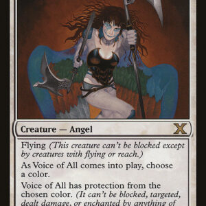 Tenth Edition - 56 - Voice of All - Rare - W - Non-foil (Front)