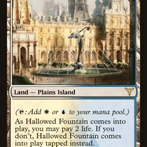 Dissension - 174 - Hallowed Fountain - Rare - C - Non-foil (Front)