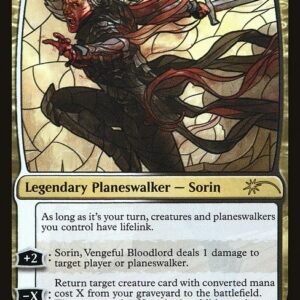 Secret Lair Drop - 524 - Sorin, Vengeful Bloodlord - Rare - WB - Foil - Promo (Front)