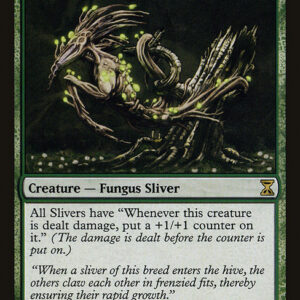 Time Spiral - 195 - Fungus Sliver - Rare - G - Non-foil (Front)