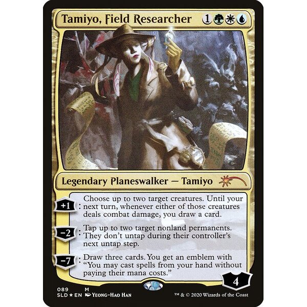 Secret Lair Drop - 89 - Tamiyo, Field Researcher - Mythic - Multi - Foil (Front)