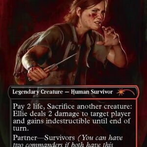 Secret Lair Drop - 2203 - Ellie, Vengeful Hunter - Mythic - BR - Non-foil - Promo (Front)