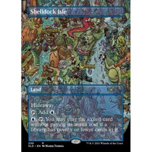 Secret Lair Drop - 230 - Shelldock Isle - Rare - C - Foil (Front)