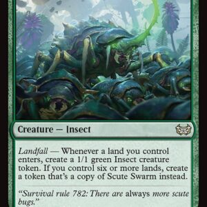 Duskmourn: House of Horror Commander - 197 - Scute Swarm - Rare - G - Non-foil (Front)