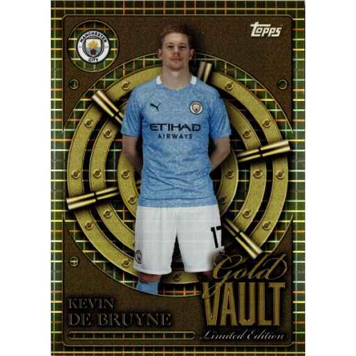 Topps 2025 Manchester City Collector Tin - GV8 - Kevin de Bruyne