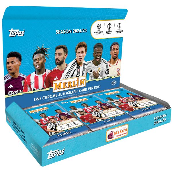 Topps Merlin UEFA Club Competitions Hobby Box 2024/25
