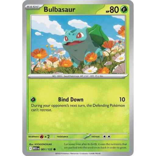 ME01: Mega Evolution - 001/132 - Bulbasaur
