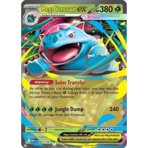 ME01: Mega Evolution - 003/132 - Mega Venusaur ex
