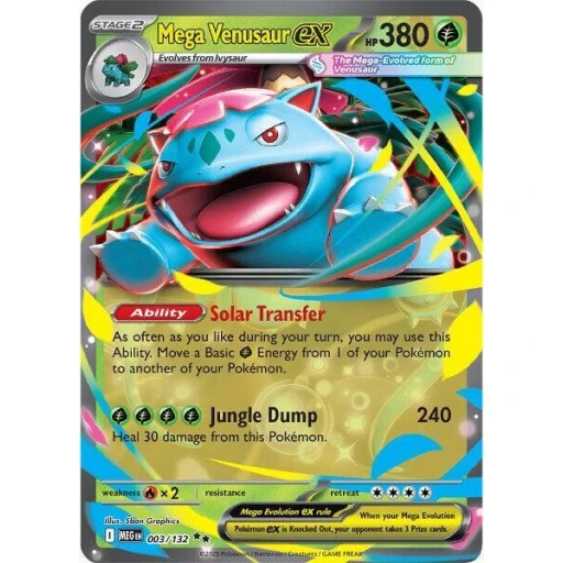 ME01: Mega Evolution - 003/132 - Mega Venusaur ex