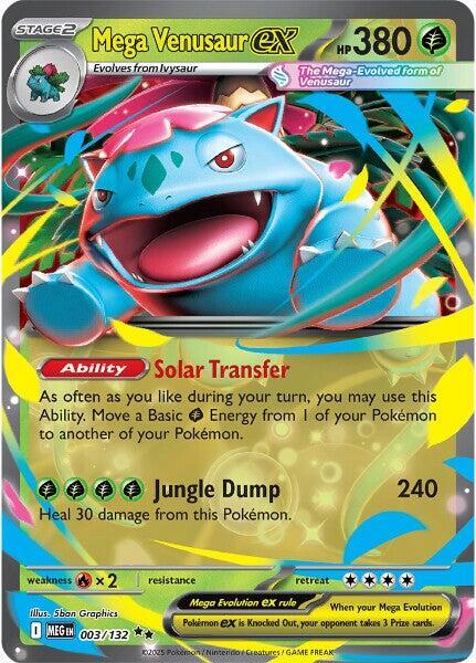 ME01: Mega Evolution - 003/132 - Mega Venusaur ex