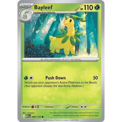 ME01: Mega Evolution - 009/132 - Bayleef