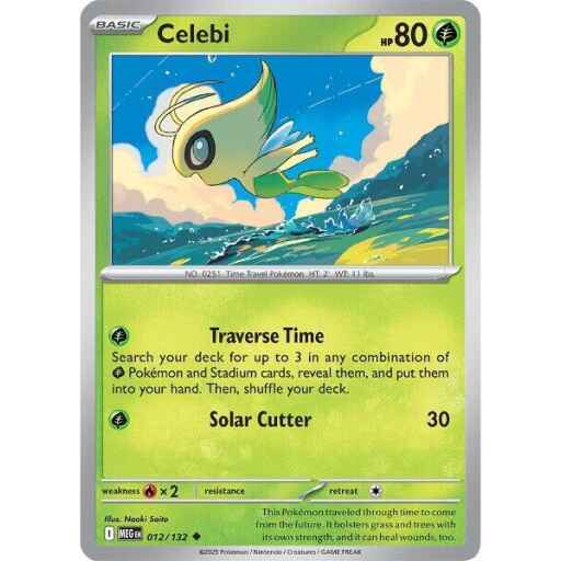 ME01: Mega Evolution - 012/132 - Celebi