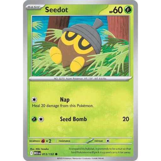 ME01: Mega Evolution - 013/132 - Seedot