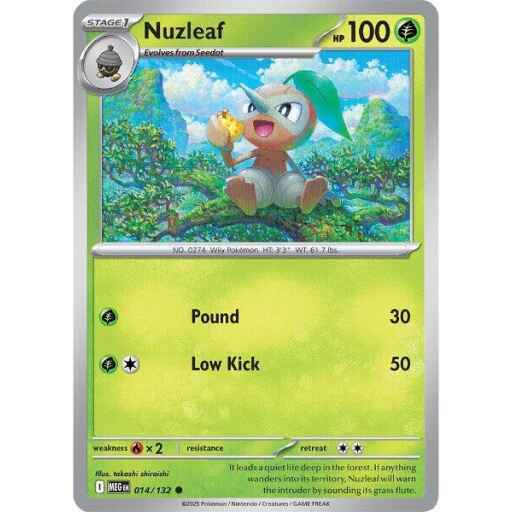 ME01: Mega Evolution - 014/132 - Nuzleaf