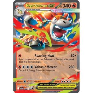 ME01: Mega Evolution - 022/132 - Mega Camerupt ex