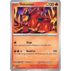 ME01: Mega Evolution - 025/132 - Volcanion - Reverse Holo