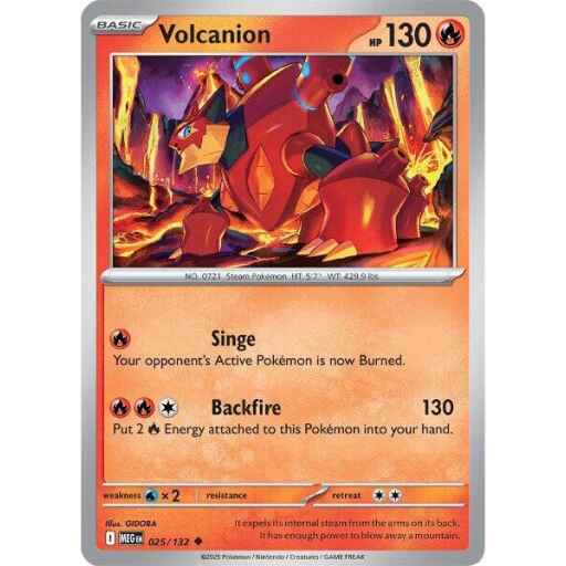 ME01: Mega Evolution - 025/132 - Volcanion