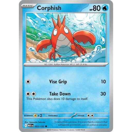 ME01: Mega Evolution - 033/132 - Corphish