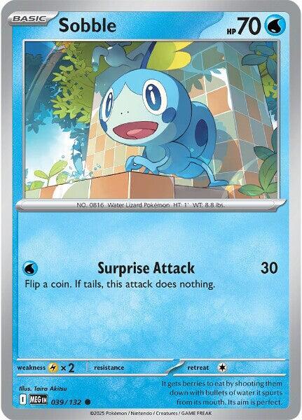 ME01: Mega Evolution - 039/132 - Sobble - Reverse Holo