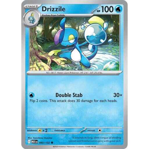 ME01: Mega Evolution - 040/132 - Drizzile