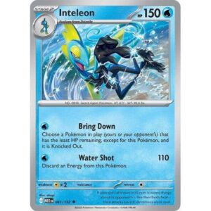 ME01: Mega Evolution - 041/132 - Inteleon - Reverse Holo