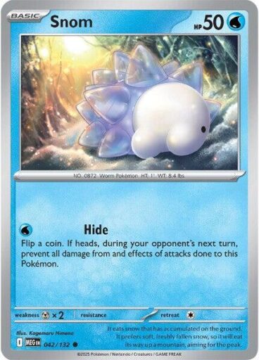 ME01: Mega Evolution - 042/132 - Snom - Reverse Holo