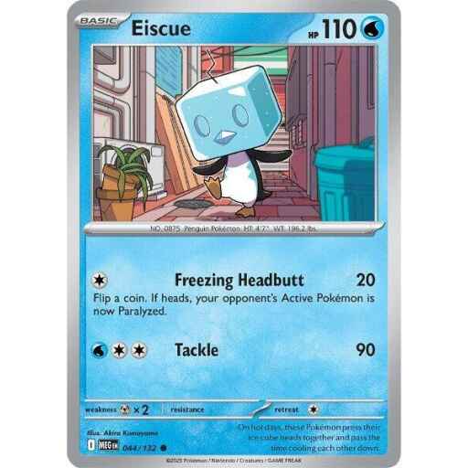 ME01: Mega Evolution - 044/132 - Eiscue - Reverse Holo