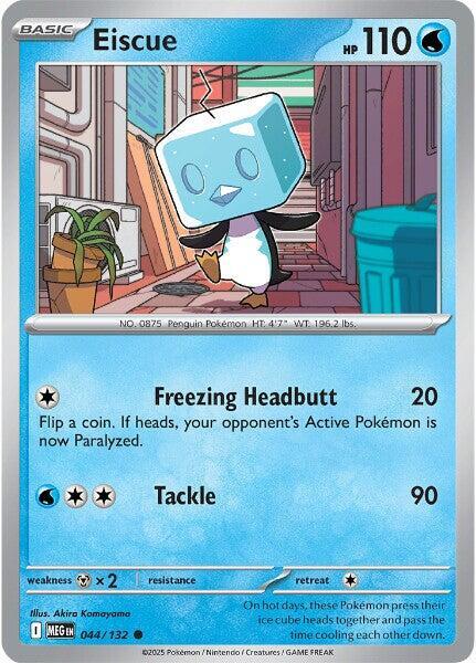 ME01: Mega Evolution - 044/132 - Eiscue - Reverse Holo