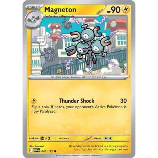 ME01: Mega Evolution - 046/132 - Magneton - Reverse Holo