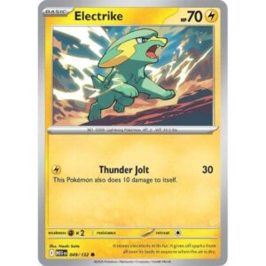 ME01: Mega Evolution - 049/132 - Electrike - Reverse Holo