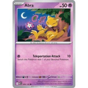 ME01: Mega Evolution - 054/132 - Abra - Reverse Holo