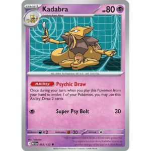 ME01: Mega Evolution - 055/132 - Kadabra - Reverse Holo