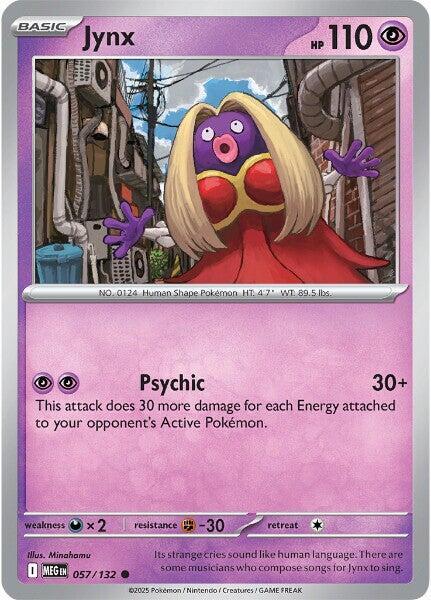 ME01: Mega Evolution - 057/132 - Jynx - Reverse Holo