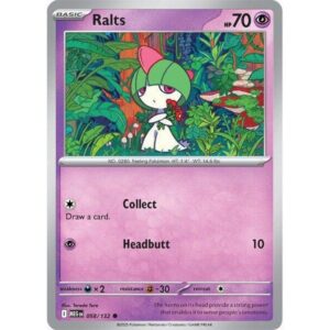 ME01: Mega Evolution - 058/132 - Ralts - Reverse Holo