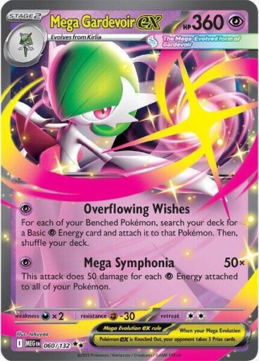 ME01: Mega Evolution - 060/132 - Mega Gardevoir ex