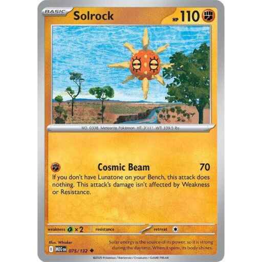 ME01: Mega Evolution - 075/132 - Solrock