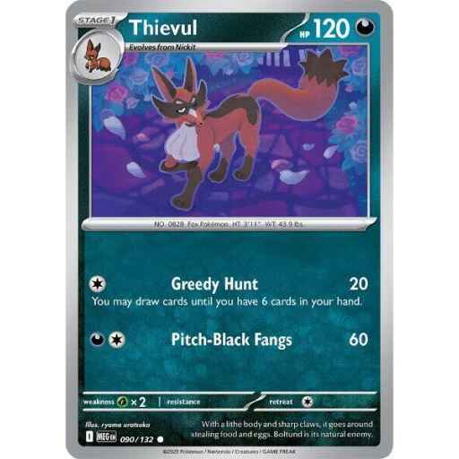 ME01: Mega Evolution - 090/132 - Thievul