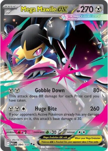 ME01: Mega Evolution - 094/132 - Mega Mawile ex